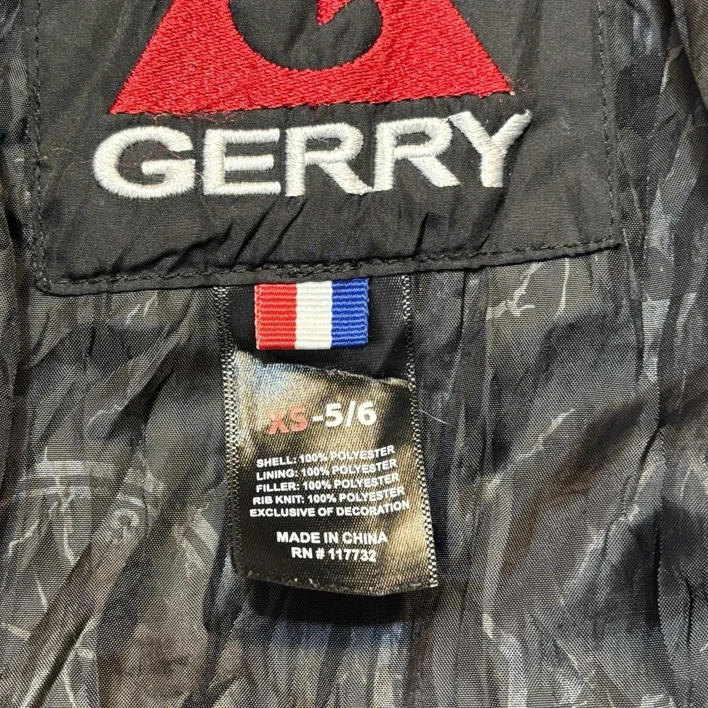 Gerry Puffer Jacket, Black, Winter Coat, Full Zip,‎ Youth XS 5/6
